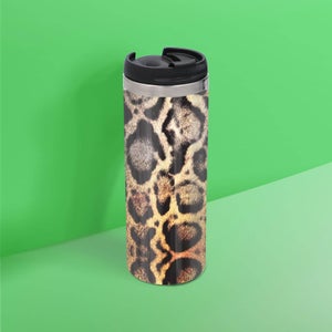 Snake Print Stainless Steel Travel Mug