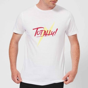 Lightning Bolt Totally! Men's T-Shirt - White