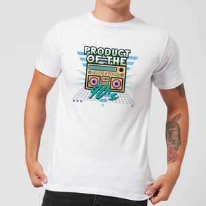 Product Of The 90's Boom Box Men's T-Shirt - White
