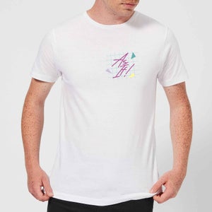 As If! Pocket Print Men's T-Shirt - White