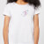 As If! Pocket Print Women's T-Shirt - White