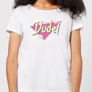 Dude! Women's T-Shirt - White