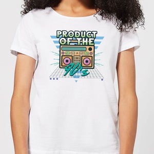 Product Of The 90's Boom Box Women's T-Shirt - White