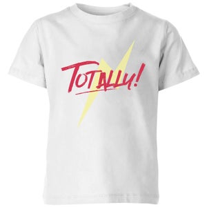 Lightning Bolt Totally! Kids' T-Shirt - White