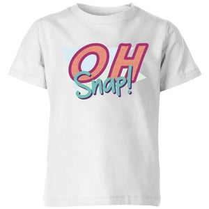 Oh Snap! Kids' T-Shirt - White