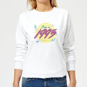 Born In 1995 Women's Sweatshirt - White