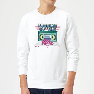 Product Of The 90's VHS Tape Sweatshirt - White