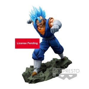 Banpresto Dragon Ball Z Dokkan Battle Collab Super Saiyan God Super Saiyan Vegetto Statue