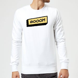 Booom Sweatshirt - White