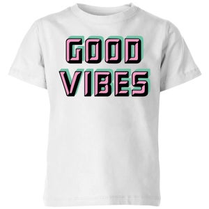 Good Vibes Kids' T-Shirt - White
