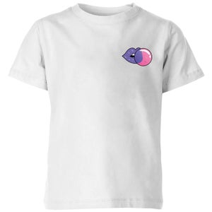 Small Bubblegum Kids' T-Shirt - White