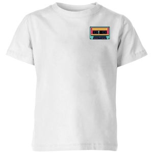 Small Tape Kids' T-Shirt - White