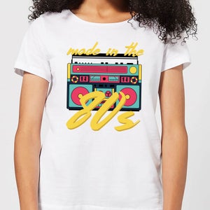 Made In The 80s Boombox Women's T-Shirt - White