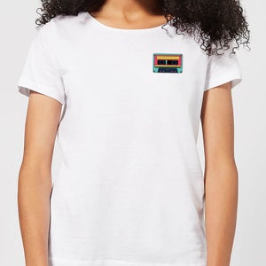 Small Tape Women's T-Shirt - White