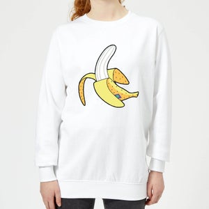 Banana Women's Sweatshirt - White