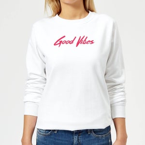 Good Vibes Women's Sweatshirt - White