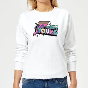 Always Young Women's Sweatshirt - White