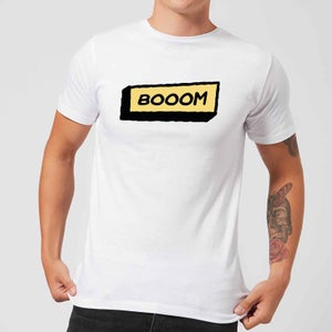 Booom Men's T-Shirt - White