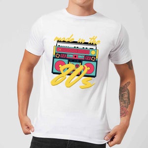 Made In The 80s Boombox Men's T-Shirt - White