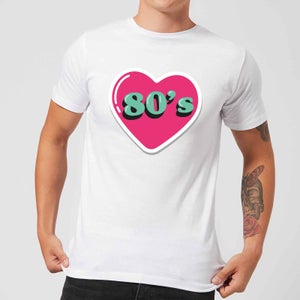 80s Love Men's T-Shirt - White