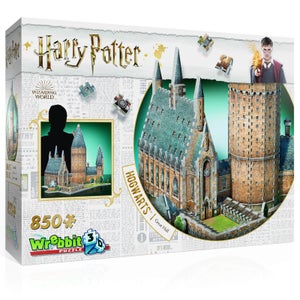 Puzle 3D del Gran Salón de Hogwarts de Harry Potter (850 piezas)