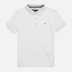 Tommy Hilfiger Boys' Short Sleeve Polo Shirt - Bright White