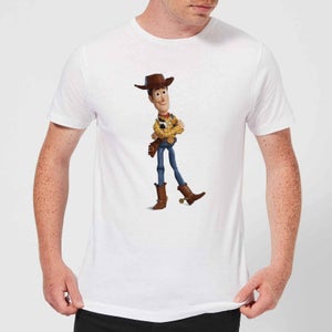 Toy Story 4 Woody Men's T-Shirt - White