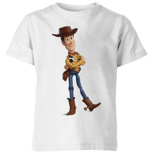 Toy Story 4 Woody Kids' T-Shirt - White