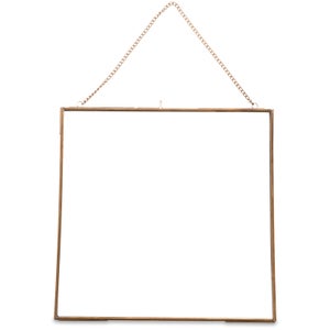 Nkuku Gigantic Antique Brass Kiko Frame - Square - 14 x 14"