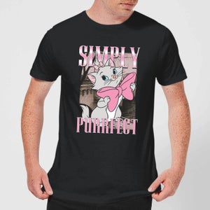 Camiseta Aristocats Simply Purrfect para hombre de Disney - Negro