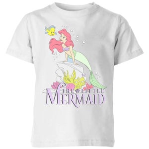 Disney Little Mermaid Kids' T-Shirt - White