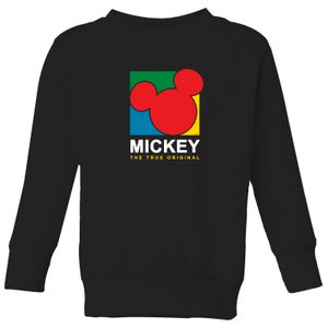 Disney Mickey The True Original Kids' Sweatshirt - Black