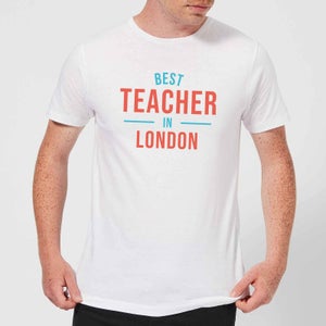 Best Teacher In London Men's T-Shirt - White