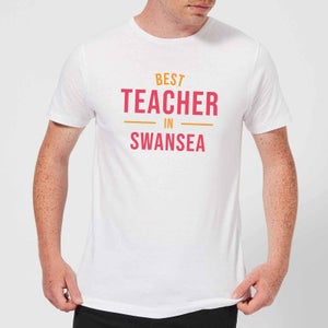 Best Teacher In Swansea Men's T-Shirt - White