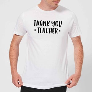 Thank You Teacher Men's T-Shirt - White