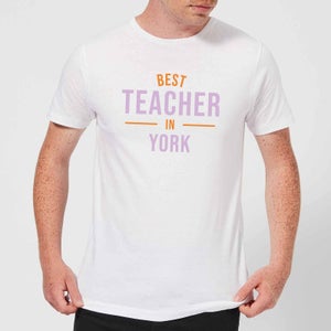 Best Teacher In York Men's T-Shirt - White