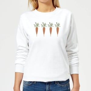 Carrots Women's Sweatshirt - White