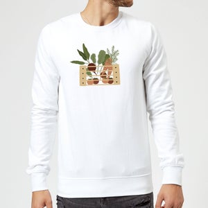 Vegetable Box Sweatshirt - White