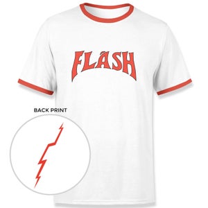 Flash Gordon Freddie Mercury Costume ringer t-shirt - Rood/Wit