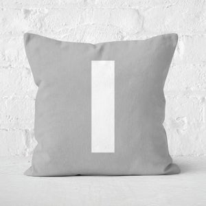 Letter I Square Cushion