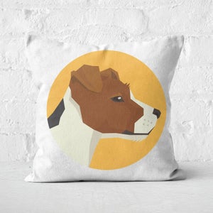 Jack Russell Square Cushion