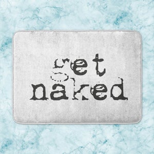 „Get Naked“ Badematte