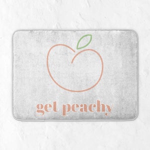 Get Peachy Bath Mat