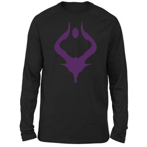 T-Shirt Magic The Gathering Bolas Purple Silhouette Longsleeve - Nero - Uomo