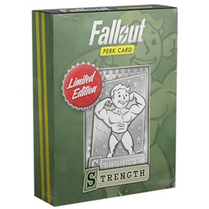 Fallout Limited Edition Perk Card - Strength (#1 out of 7)