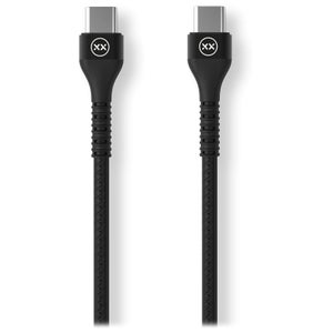 Mixx 2.0 Meter - Type-C to Type-C (Supports 60W PD) - Black