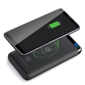 Mixx PowerLife Qi10 Wireless 10000mAh + Fast Charge 2 Port USB + LED