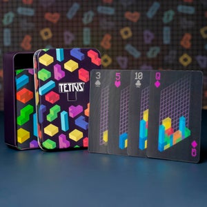 Cartes à jouer lenticulaires – Tetris