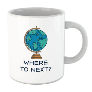 Globe Where To Next? Mug