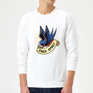 Swallow Free Spirit Sweatshirt - White
